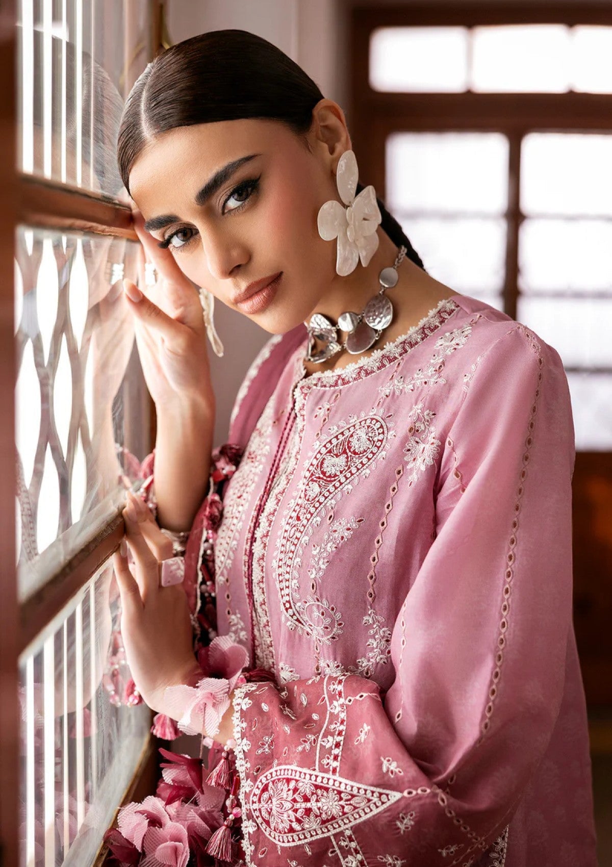 Lawn - Jazmin - Shahkaar 26 - Luxury Eid - JZ-SL#08 photo 4