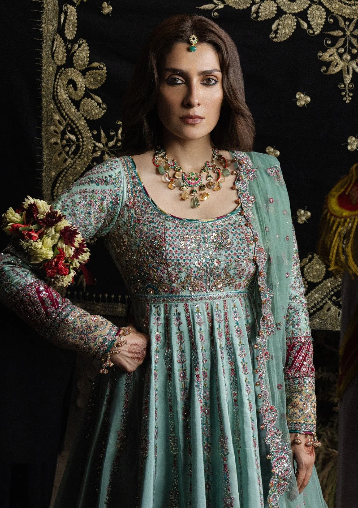 Formals - Hussain Rehar - The Doll House Festive Unstitched 26 - Zeenat photo 4