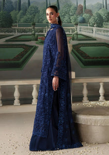 Formals - Emaan Adeel - Modern Heirloom Unstitched Chiffon 26 - CORALIA photo 3