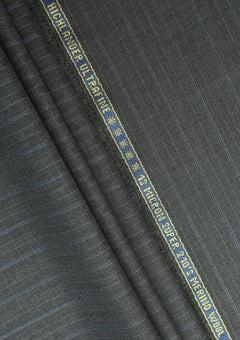 Loro Piana Highlander 13 Micron Super 210's Merino Wool Fabric - Grey photo 1