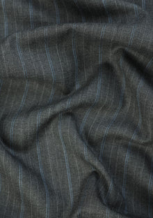 Loro Piana Highlander 13 Micron Super 210's Merino Wool Fabric - Grey photo 2