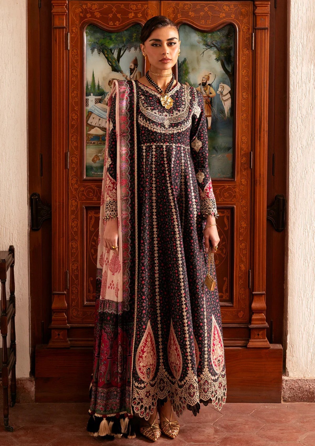 Lawn - Jazmin - Shahkaar 26 - Luxury Eid - JZ-SL#09 photo 1