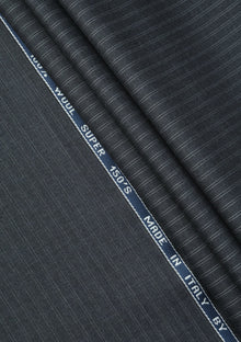 Guabello Super 150'S Seven ST Wool Fabric - Grey photo 2