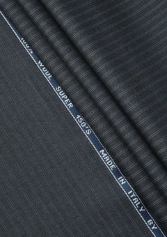 Guabello Super 150'S Seven ST Wool Fabric - Grey photo 2