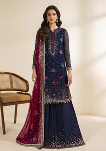 Formals - Zarif - Meraki Chiffon Edit 26 - ZR-MEK#10 - SABLE photo 1