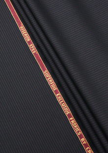 Carlo Barbera Riserva Superfine Exclusive Wool Fabric - R Black image 2