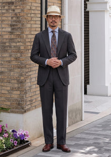 Carlo Barbera Riserva Superfine Exclusive Wool Fabric - R Black image 1