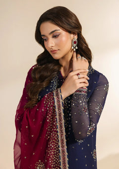Formals - Zarif - Meraki Chiffon Edit 26 - ZR-MEK#10 - SABLE photo 4