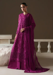 Formals - Emaan Adeel - Modern Heirloom Unstitched Chiffon 26 - ROSE MEMOIR photo 1