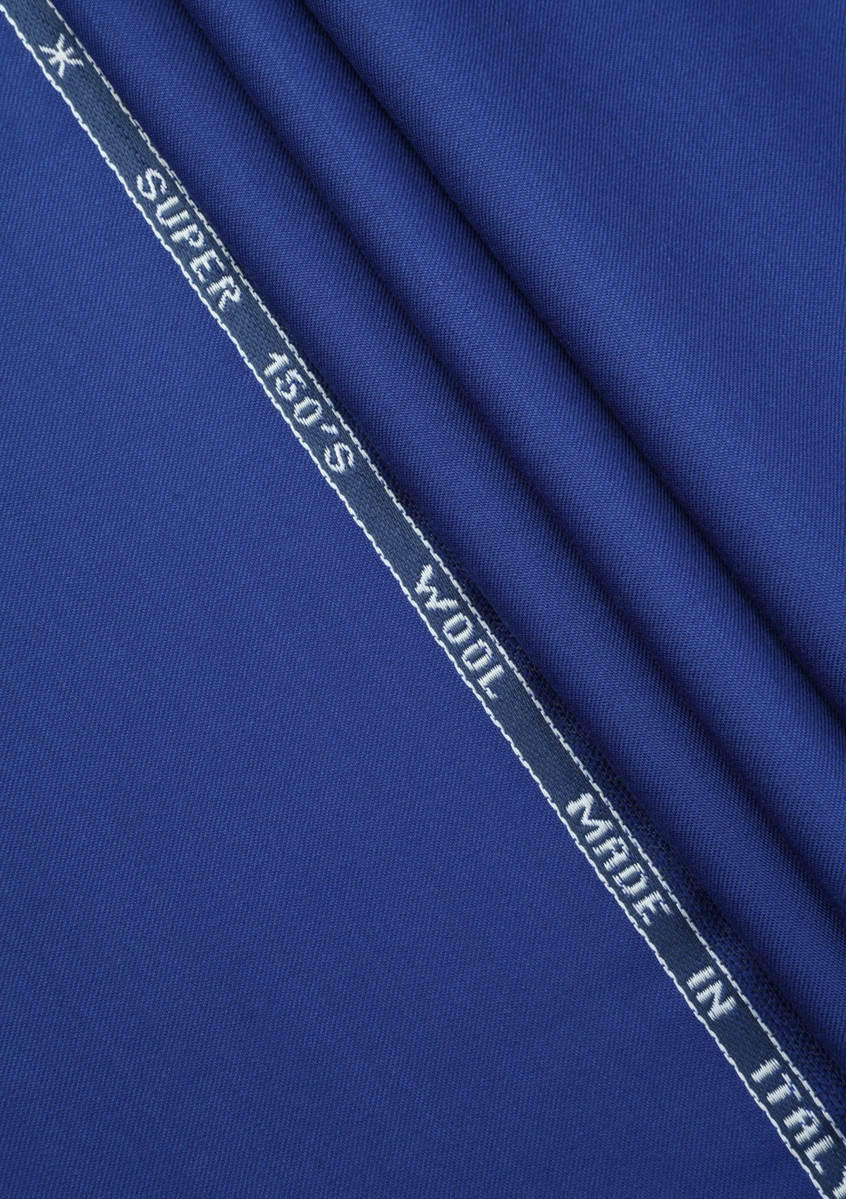 Guabello Super 150's Seven Wool Fabric - R Blue photo 2
