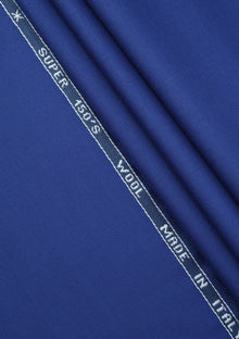 Guabello Super 150's Seven Wool Fabric - R Blue photo 2