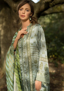 Winter - Sobia Nazir - Satin Edit - Unstitched 25 - SU#02 photo 3