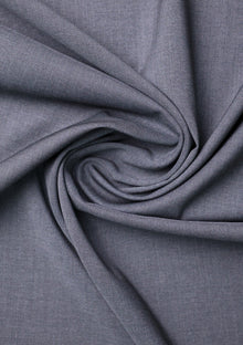 Cerruti Metallizzato Super 130's wool Fabric D#01 - Medium Grey photo 4