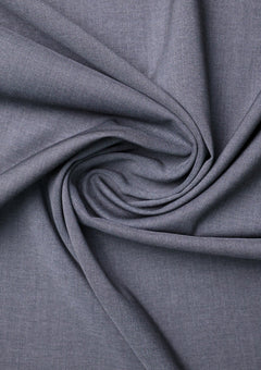 Cerruti Metallizzato Super 130's wool Fabric D#01 - Medium Grey photo 4