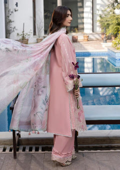 Lawn - Marwat Textiles - Gulmina - Dilkash 26 - D#03 - URWA image 2