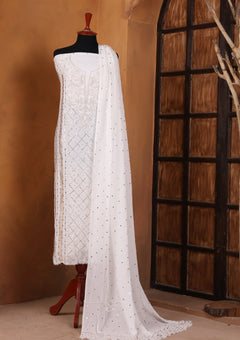 Formals - Bahawalpur Pehnawa - Georgette Chiffon - 2 Piece - D#18 - photo 1