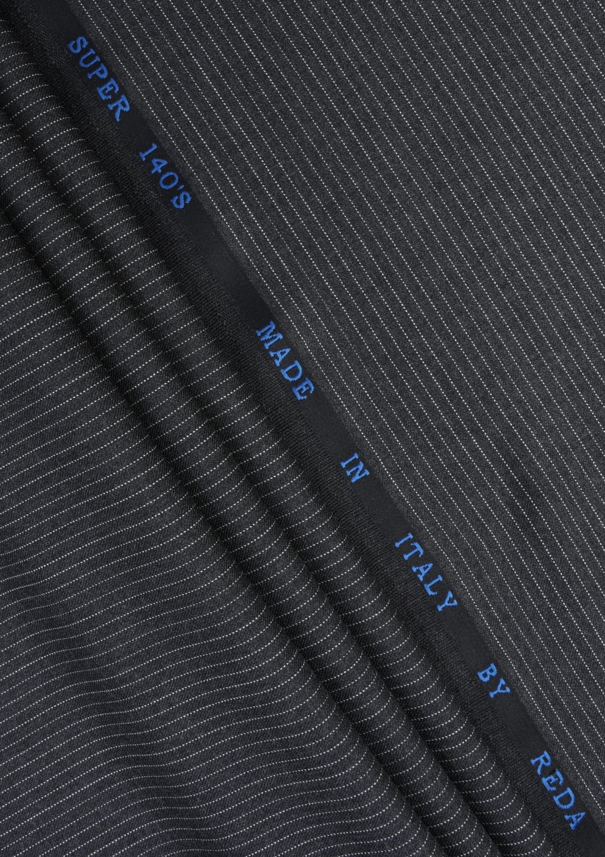 Reda Superior Super 140'S Wool Fabric - Charcoal Grey photo 1