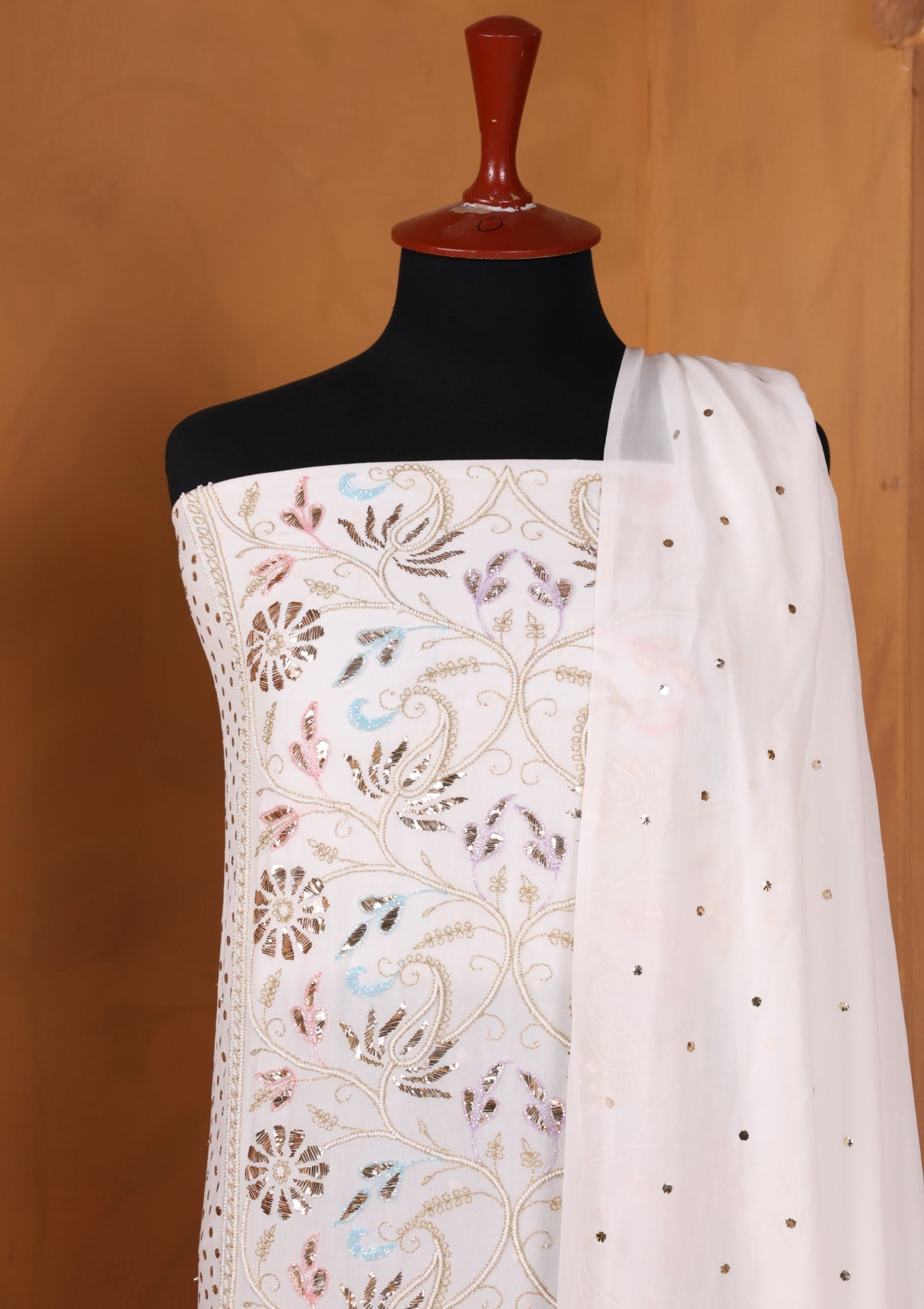 Formals - Bahawalpur Pehnawa - Georgette Chiffon - 2 Piece - D#16 - photo 2