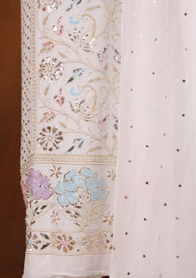 Formals - Bahawalpur Pehnawa - Georgette Chiffon - 2 Piece - D#16 - photo 3