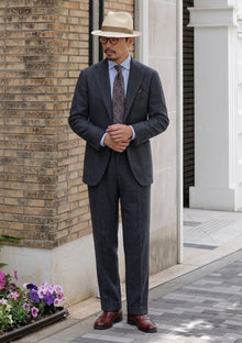 Carlo Barbera Riserva Superfine Exclusive Wool Fabric - B Grey image 1