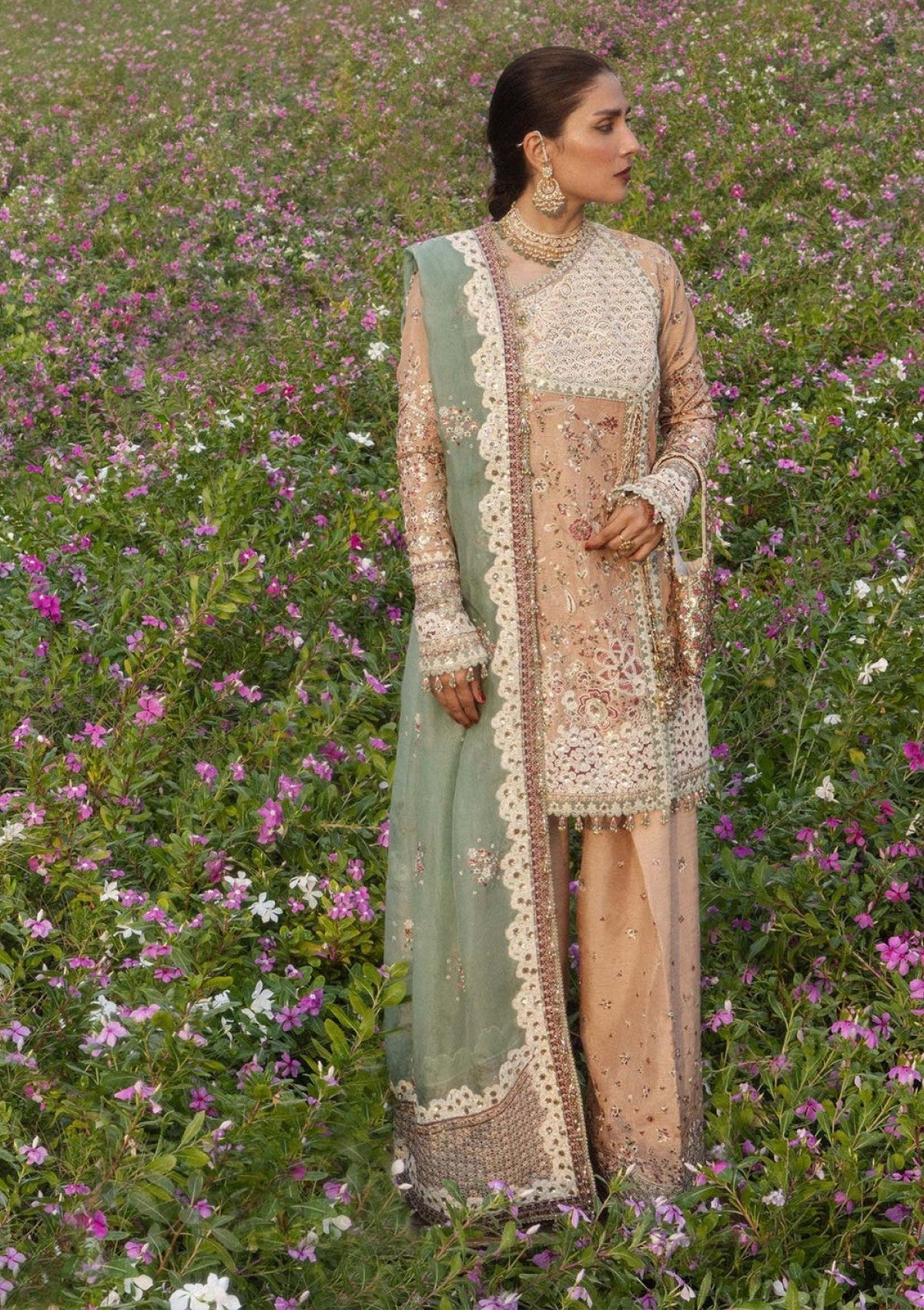 Formals - Hussain Rehar - The Doll House Festive Unstitched 26 - Gohar Ara photo 3