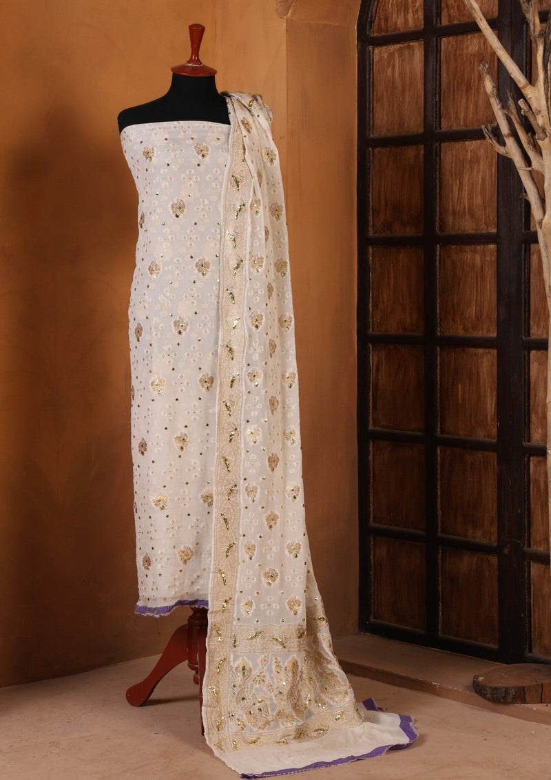 Formals - Bahawalpur Pehnawa - Chiffon Jamawar - 2 Piece - D#01