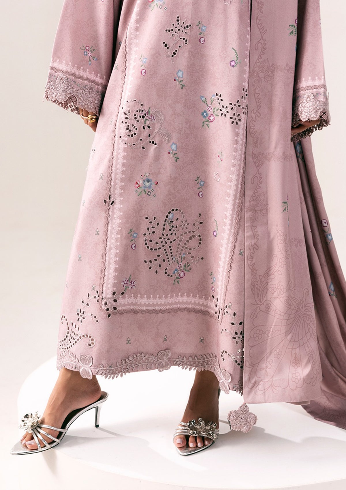 Winter - Qalamkar - Q Prints Unstitched 26 - QPW#08 B - Waniya photo 4