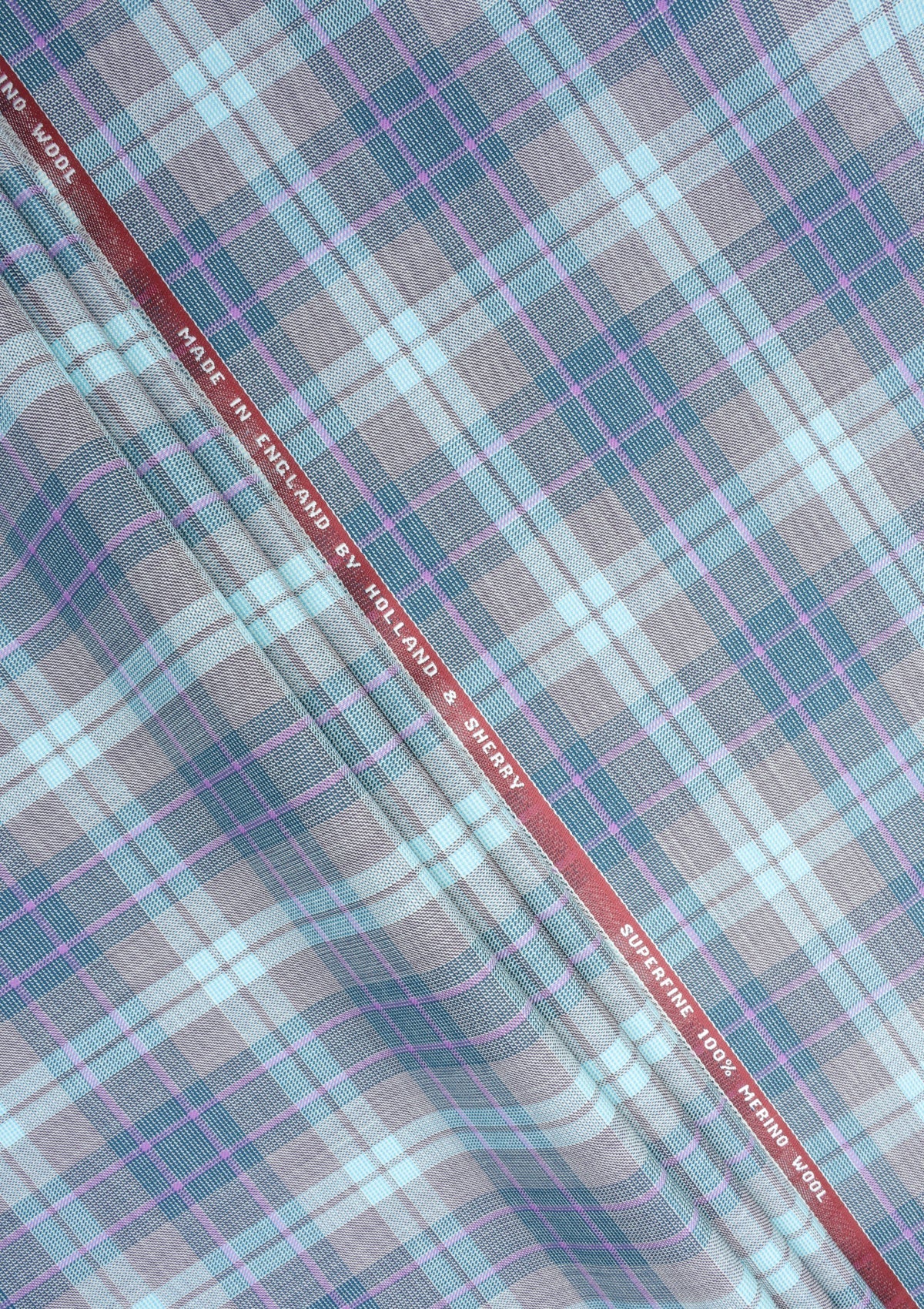 Holland & Sherry Merino Wool Fabric - F Grey photo 2