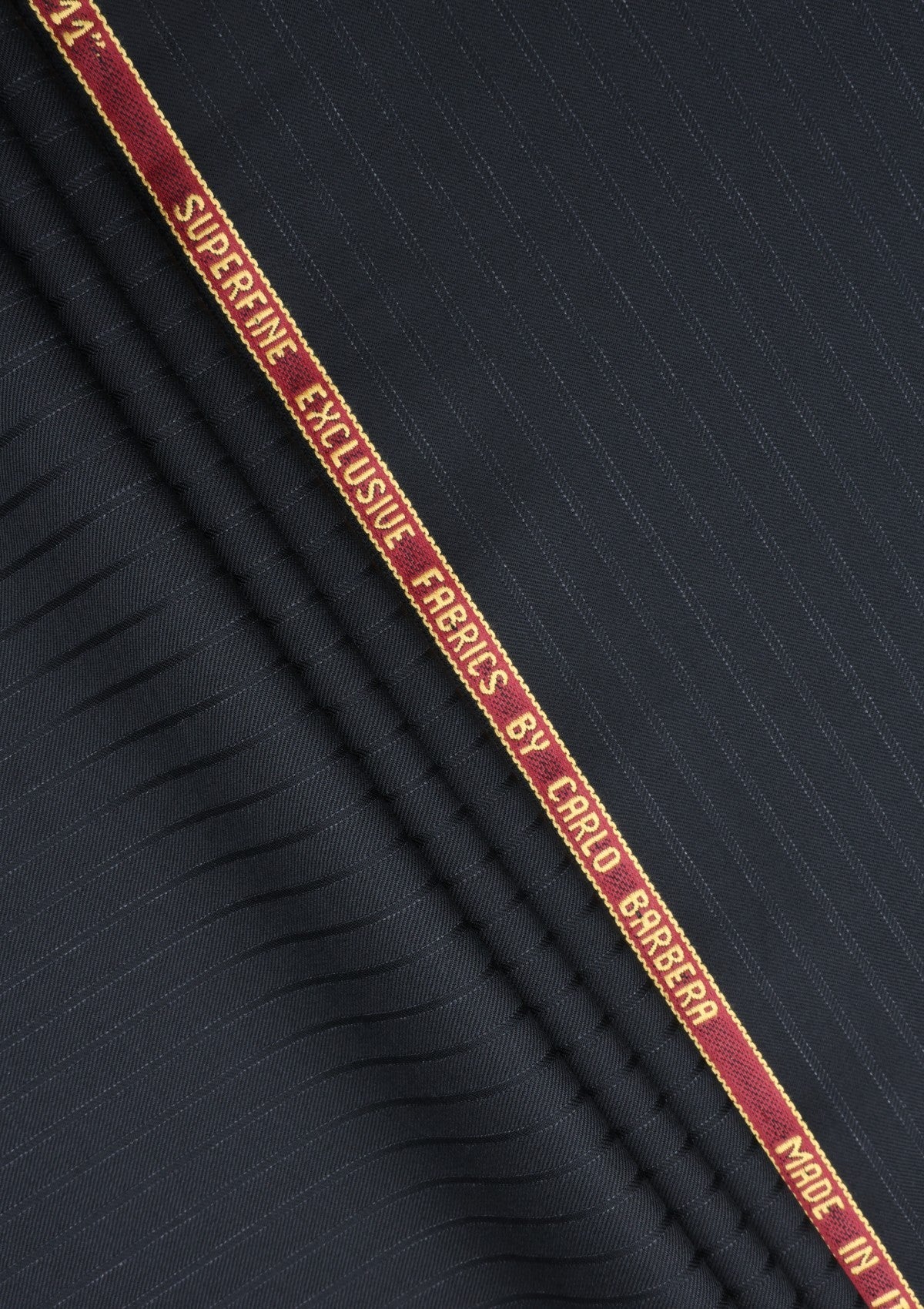 Carlo Barbera Riserva Superfine Exclusive Wool Fabric - B Black image 2