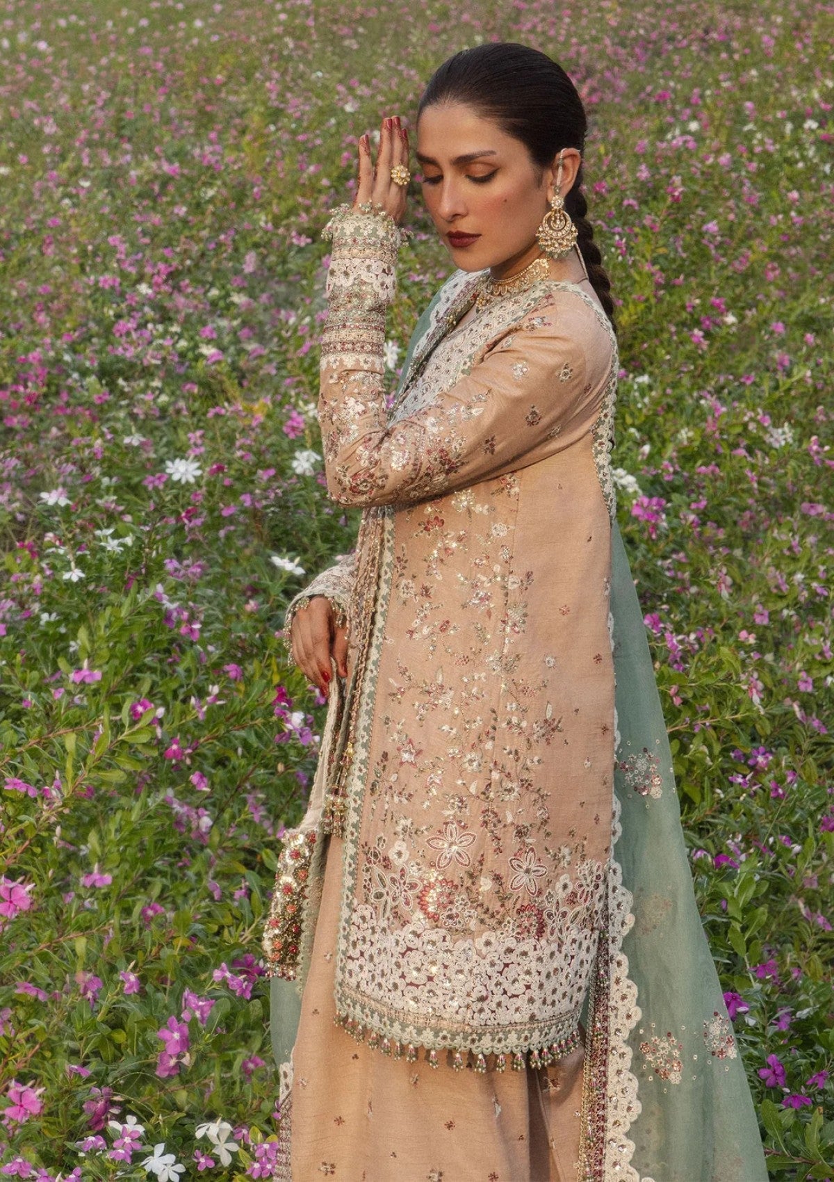 Formals - Hussain Rehar - The Doll House Festive Unstitched 26 - Gohar Ara photo 4