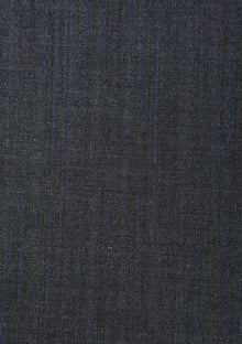 Scabal Pure Worsted Cashmere Wool Fabric - Navy image 2