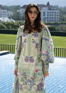 Lawn - Elaf Premium - Signature Embroidered Prints 26 - ESA#06B - EVELINE WHISPER photo 4