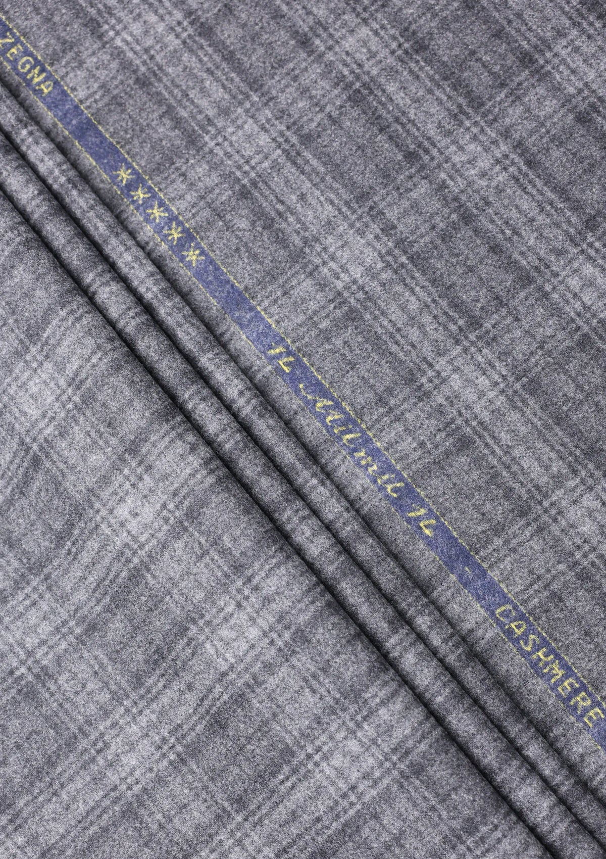 Ermenegildo Zegna 14 Mil Mil Wool, Silk & Cashmere 230 GR - Charcoal photo 1