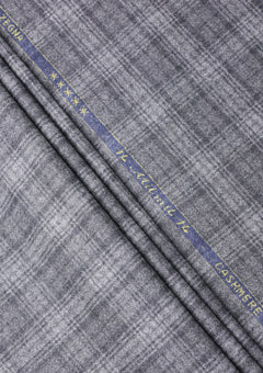 Ermenegildo Zegna 14 Mil Mil Wool, Silk & Cashmere 230 GR - Charcoal photo 1