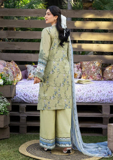 Lawn - Elaf Premium - Chikankari Prints 26 - ERC-8B - MENAH photo 2