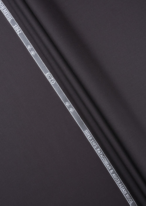 Dormeuil Super 130'S Echo Patagonian Wool Fabric - Chocolate Brown photo 2