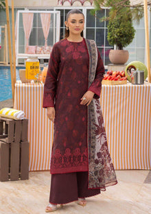 Lawn - Saad Shaikh - Mojito - Printed 25 - SS#1108 - Twilight Flora image 1