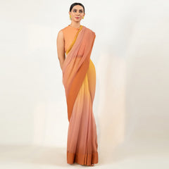 IASC 11 Digital Printed Chiffon Saree – product image 5