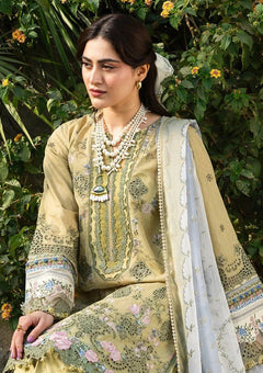 Lawn - Elaf Premium - Chikankari Prints 26 - ERC-8B - MENAH photo 4