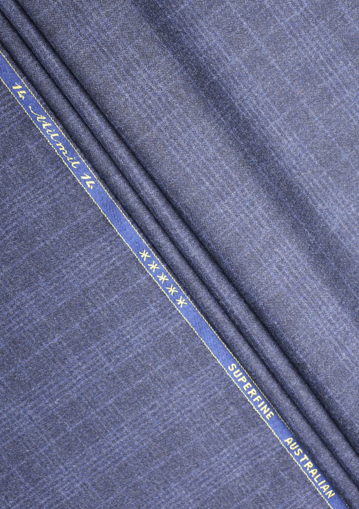 Ermenegildo Zegna 14 Mil Mil Wool, Silk & Cashmere 280 GR - Blue