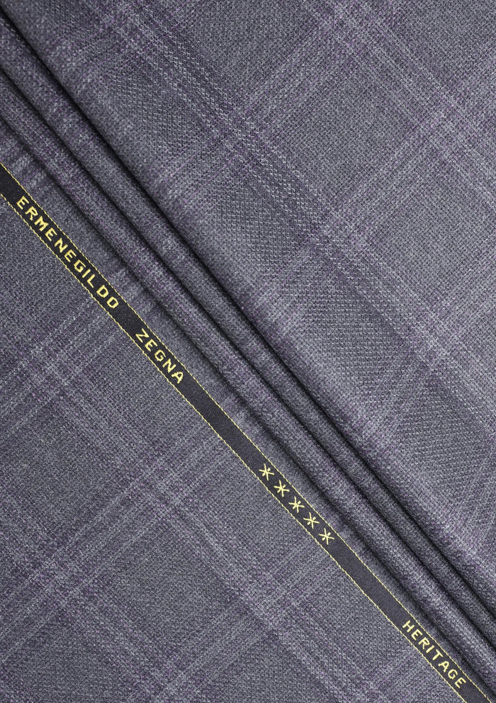 Ermenegildo Zegna Heritage Pure Australian Wool 295 GR - Dark Grey