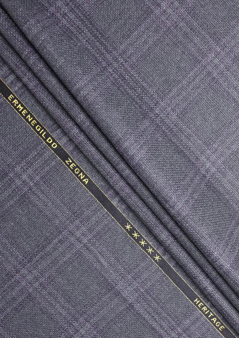 Ermenegildo Zegna Heritage Pure Australian Wool 295 GR - Dark Grey