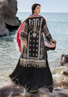 Lawn - Sadaf Fawad Khan - Siraa - Luxury 26 - Kohl photo 2
