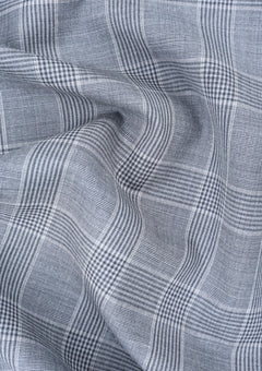 Dormeuil Tropical Amadeus Wool Fabric - B Grey photo 3