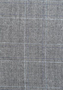 Scabal Pure Worsted Cashmere Wool Fabric - Grey image 2