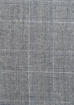 Scabal Pure Worsted Cashmere Wool Fabric - Grey image 2