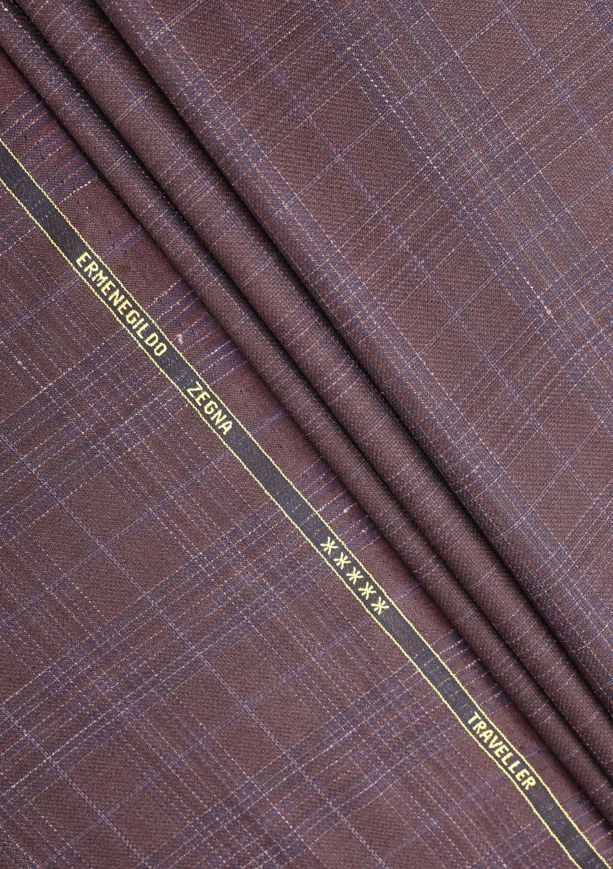 Ermenegildo Zegna Traveller Wool & Silk 220 GR - Maroon photo 1