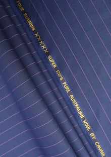Cavani Four Season Australian Super 120'S Wool - Royal Blue image 1