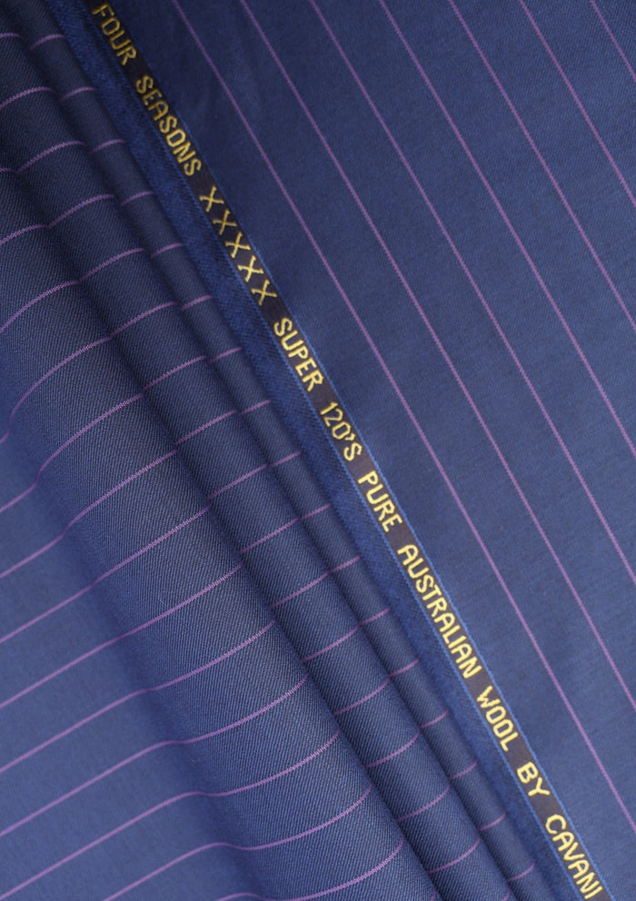 Cavani Four Season Australian Super 120'S Wool - Royal Blue