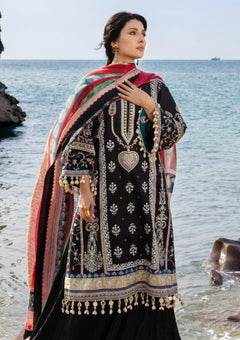 Lawn - Sadaf Fawad Khan - Siraa - Luxury 26 - Kohl photo 3